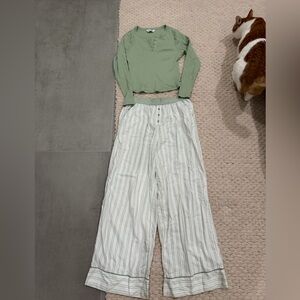 Lounge underwear pajama set